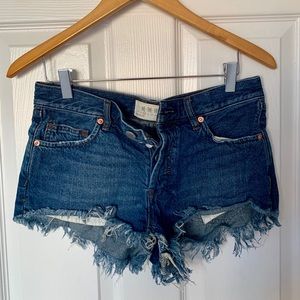 Free People Denim Shorts
